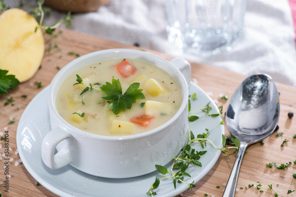 Fresh made Potatoe Soup Fresh made Potatoe Soup