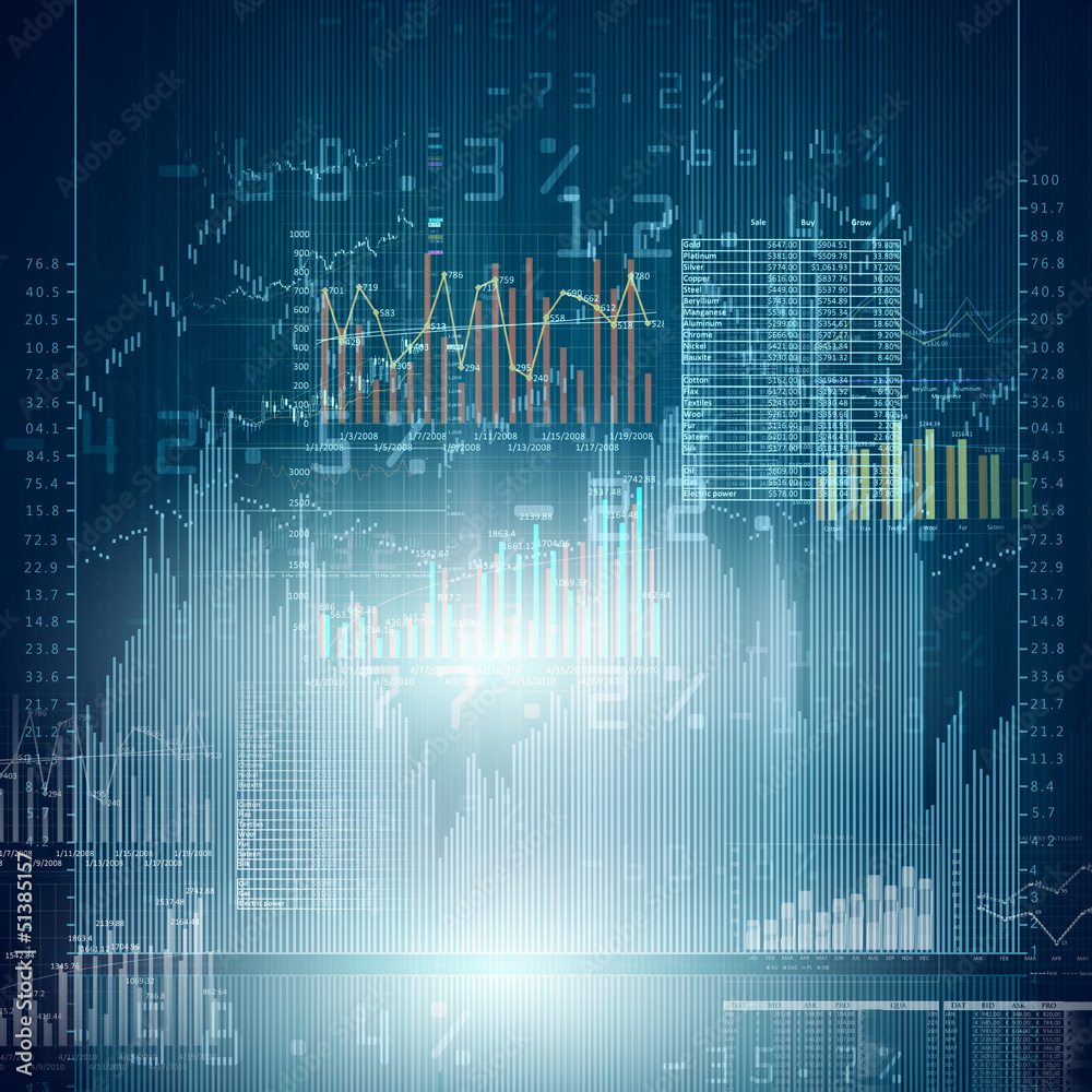 Marketing high tech background Marketing high tech background