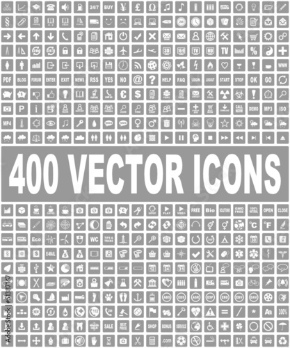 400 vector icons