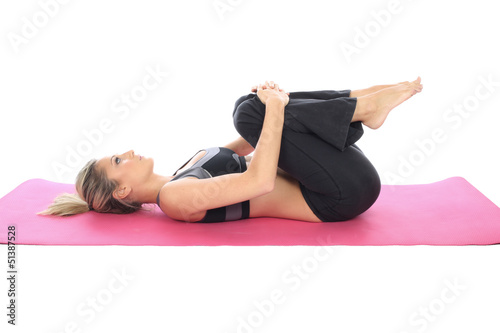 Woman Exercising