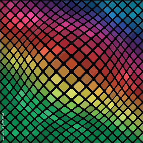 multicolor mosaic background