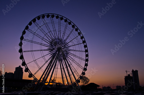 The ferris wheel