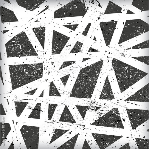 Grunge Abstract Geometrical Design