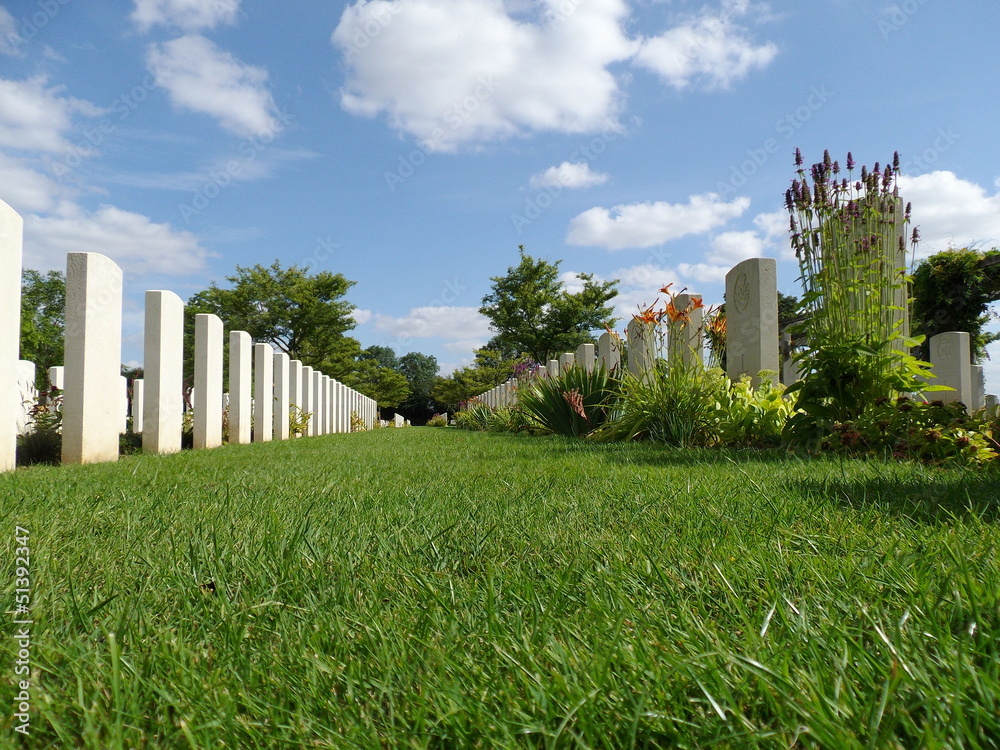 Cimetière militaire britannique - Normandie