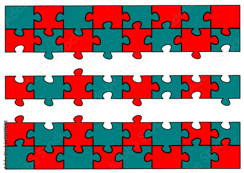 Puzzle pazıl tasarım