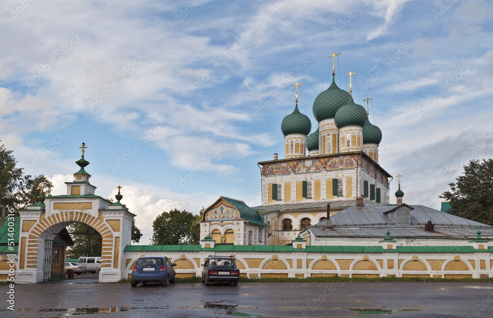 Resurrection Cathedral in Tutaev, Russia