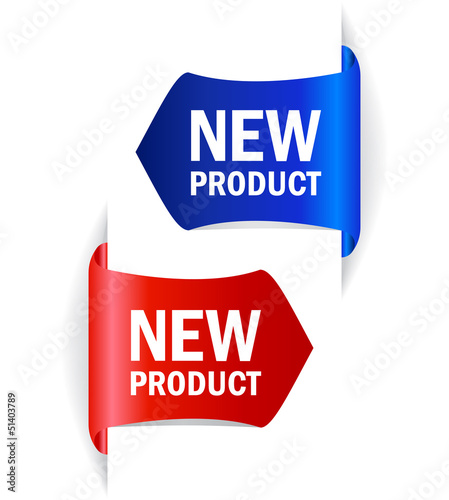 Vector new product tags