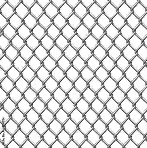 Wire fence seamless tile