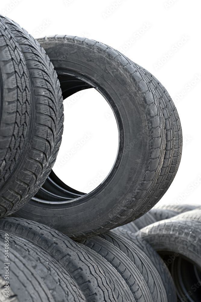 heap of tires