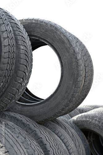 heap of tires