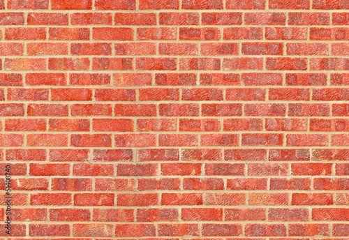 Endless seamless pattern of traditional british brick wall