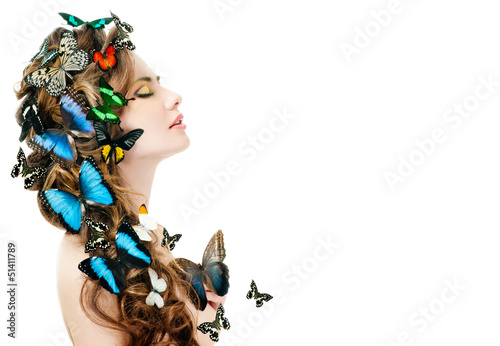 Beautiful Young Woman with ...