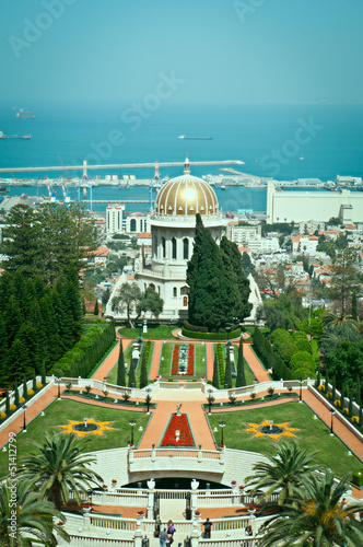 Bahai gardens, Haifa, Israel.