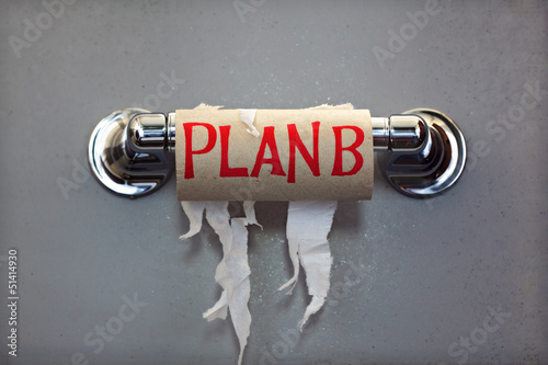 Plan B for no toilet paper photo