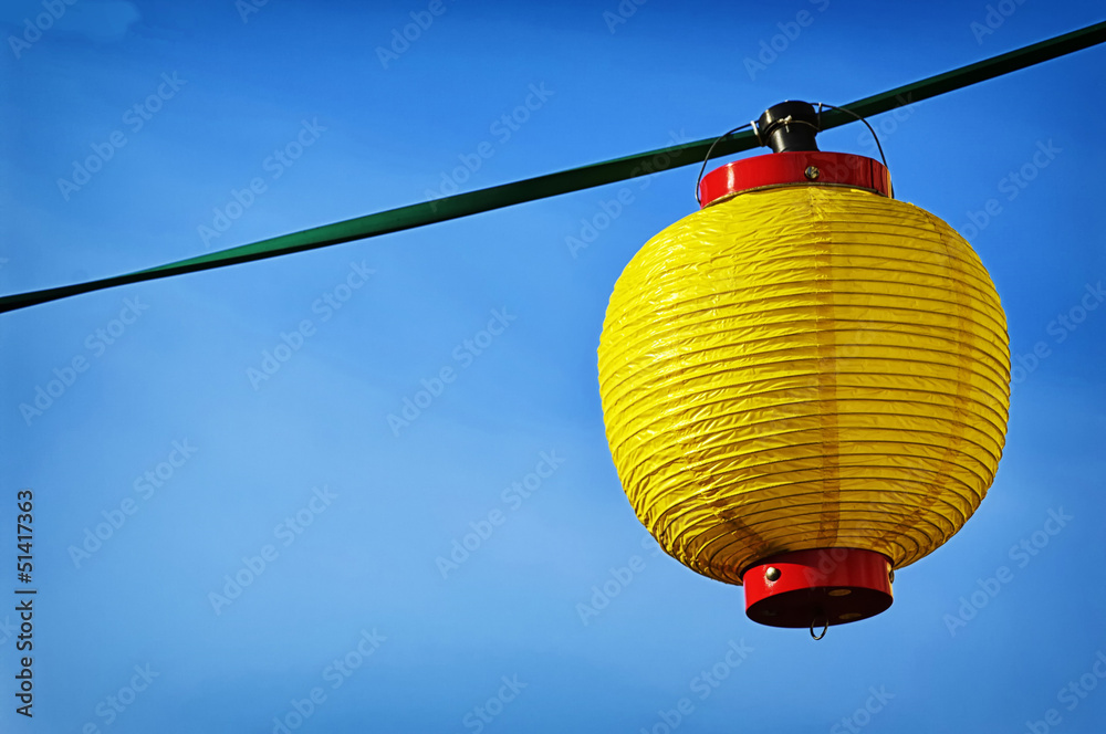 Obraz premium yellow lampion