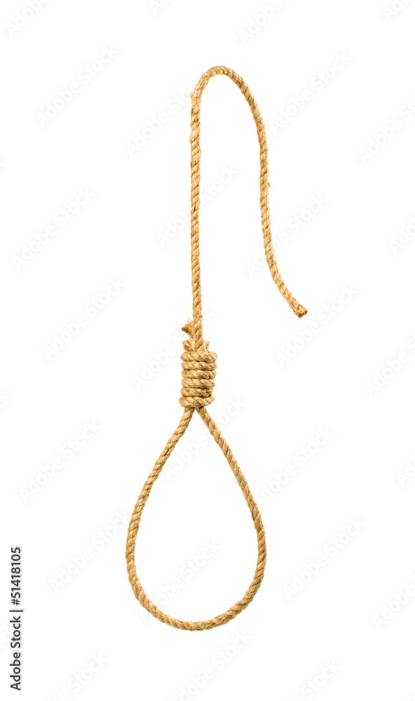 Gallows on white Gallows on white