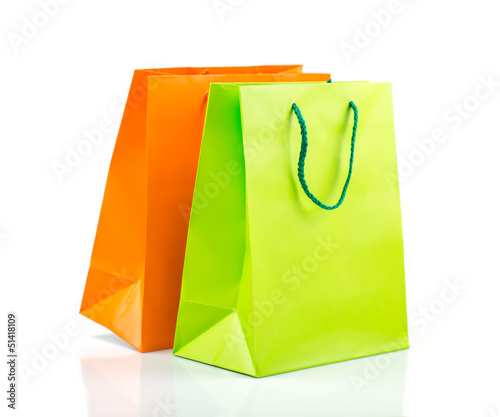 Two paper Shopping bags