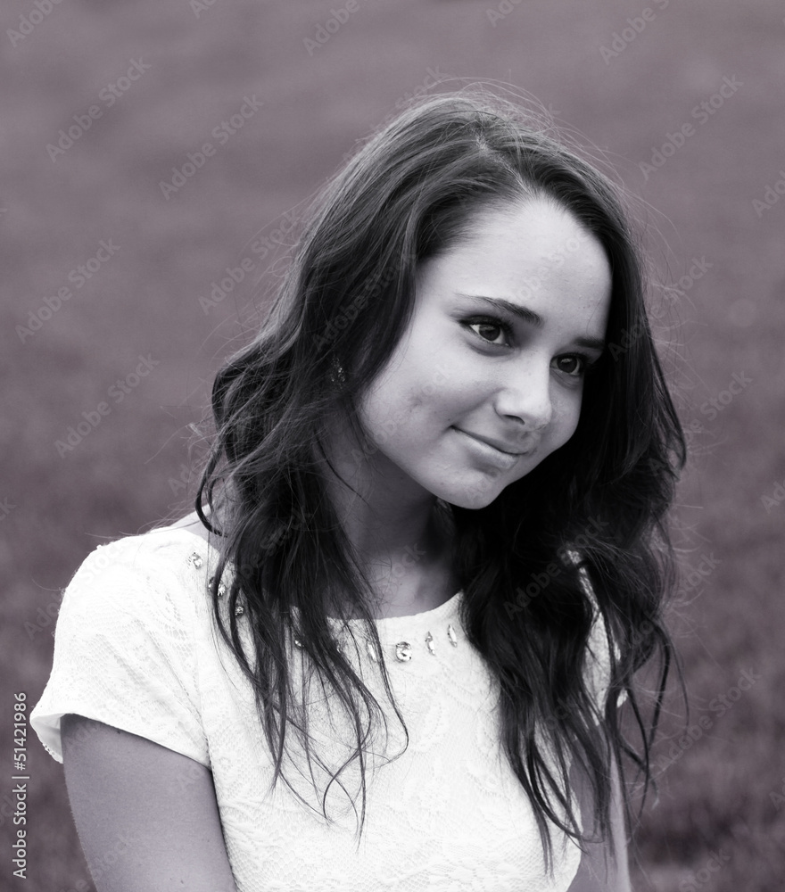 closeup portrait of pretty tender beautiful young female face closeup portrait of pretty tender beautiful young female face