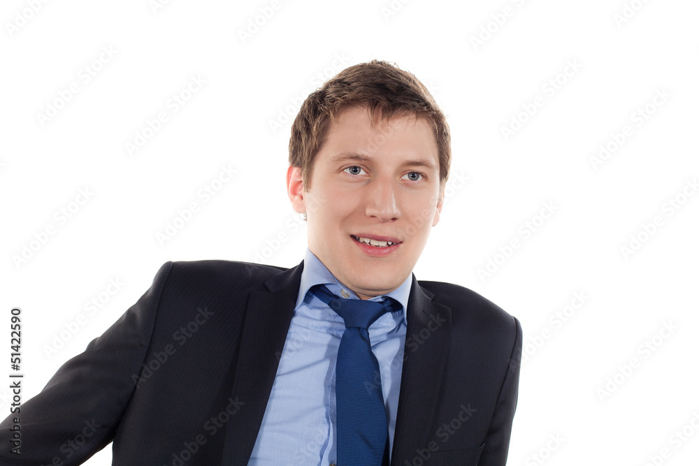 portrait of a young stylish businessman portrait of a young stylish businessman