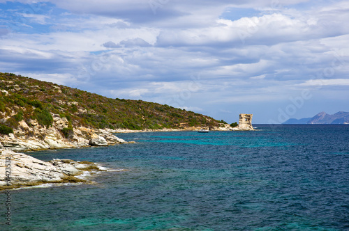 Genovese tower on Corsica