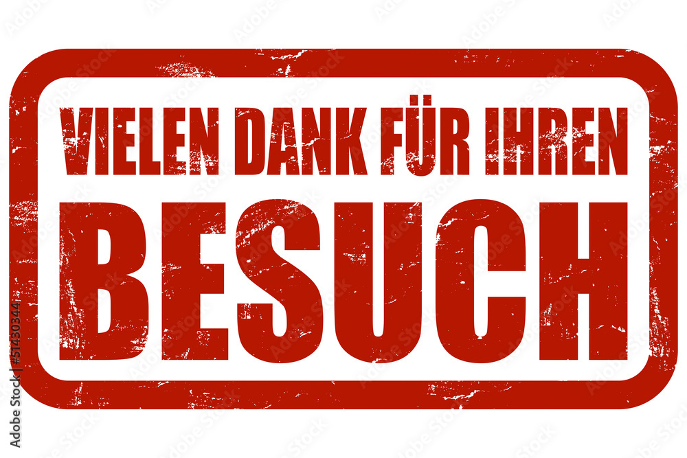 Vielen Dank Für Ihren Besuch