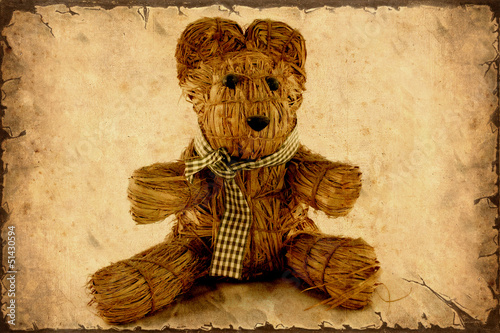 Retroplakat - Teddy photo