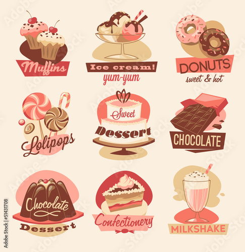 Sweets emblems