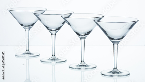 Martini Glass Isolated