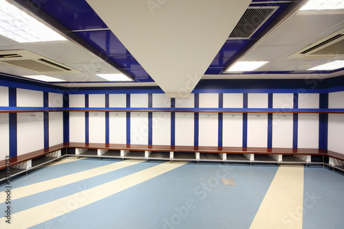 Cloakroom in Stadium
