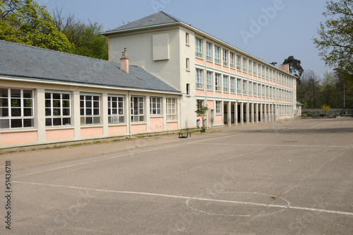 France,  the Jules Ferry school in Les Mureaux photo