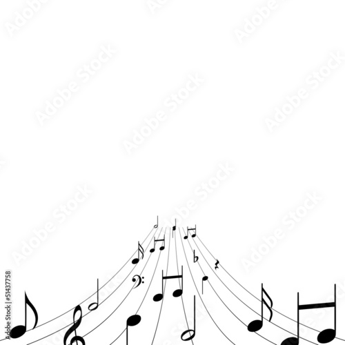 Musik Noten Notenschlüssel