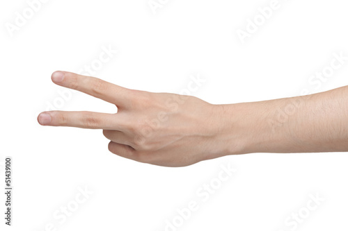 Male hand