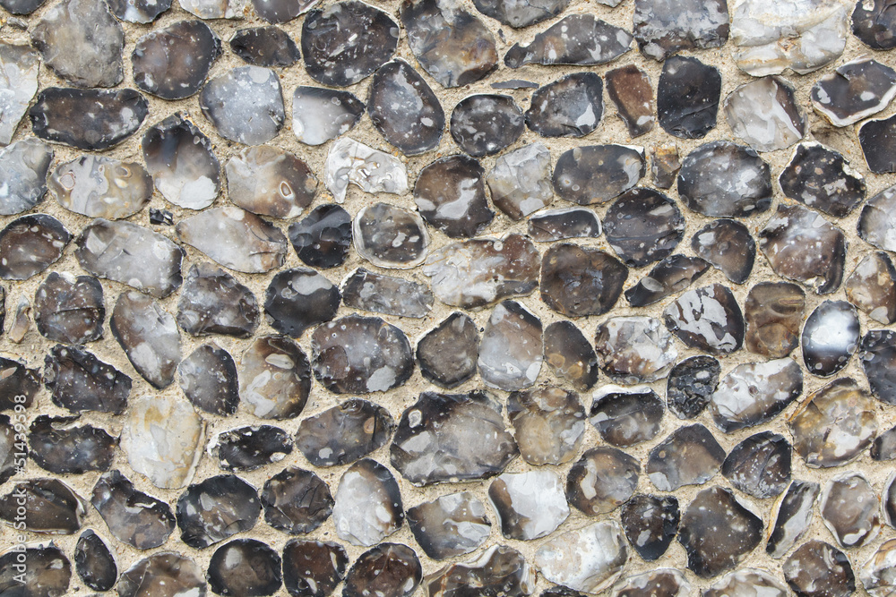 Flint wall background Flint wall background