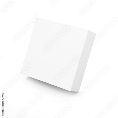 White box (3D render).