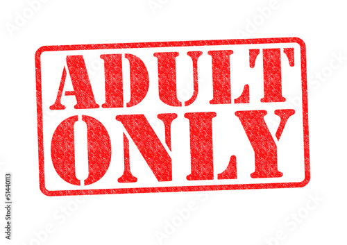 ADULT ONLY Rubber Stamp photo