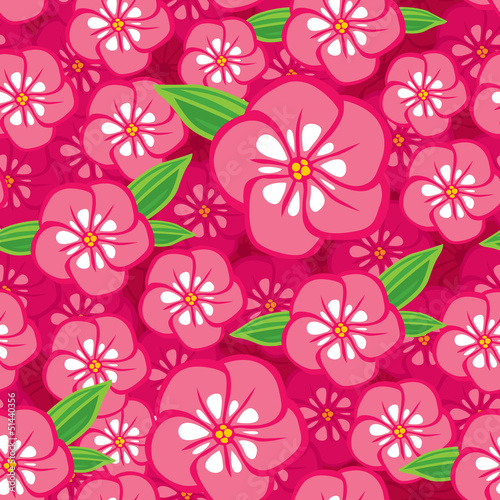 Flower seamless pattern