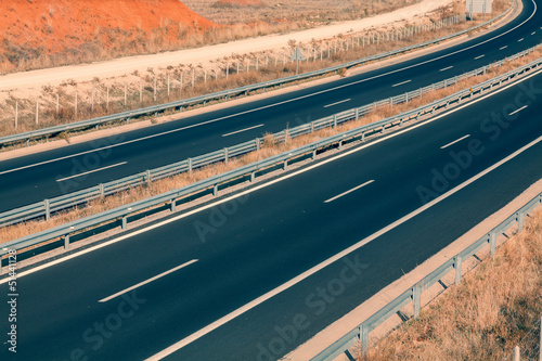 Autobahn Egnatia Odos Highway connecting Greece-Turkey.