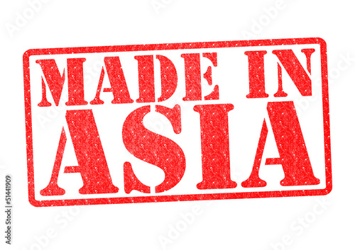 MADE IN ASIA Rubber Stamp