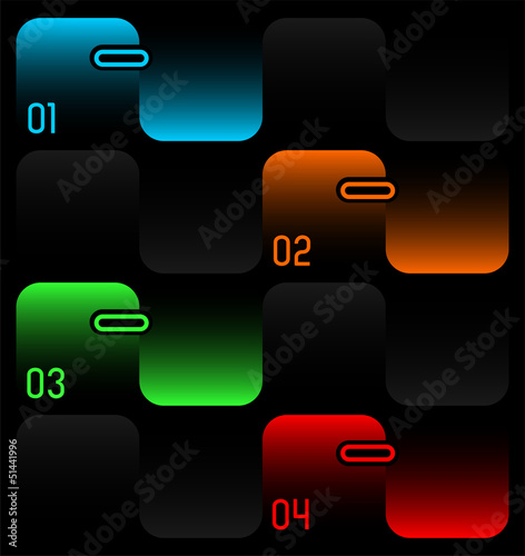 black design template, presentation background