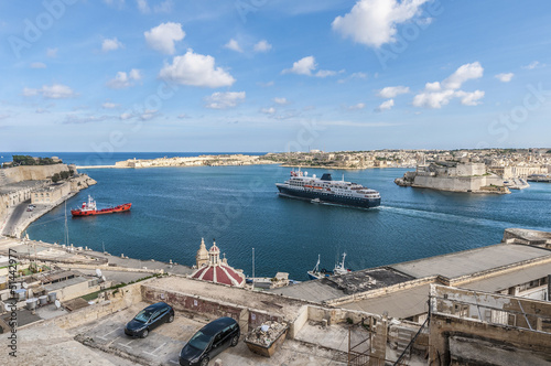 Fototapeta Naklejka Na Ścianę i Meble -  La Valletta Grand Harbour, Malta