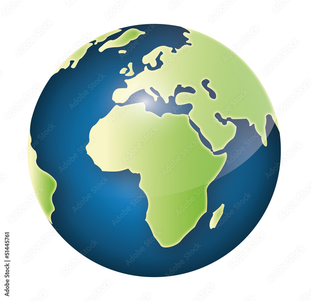 Fototapeta premium globe terrestre