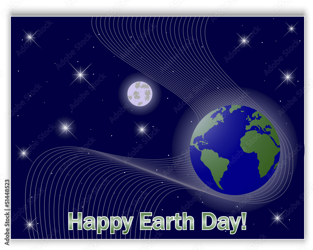 Earth's Day card.