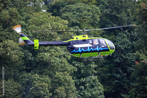 air ambulance helicopter