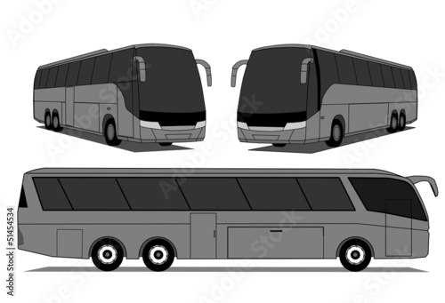 Coach buses
