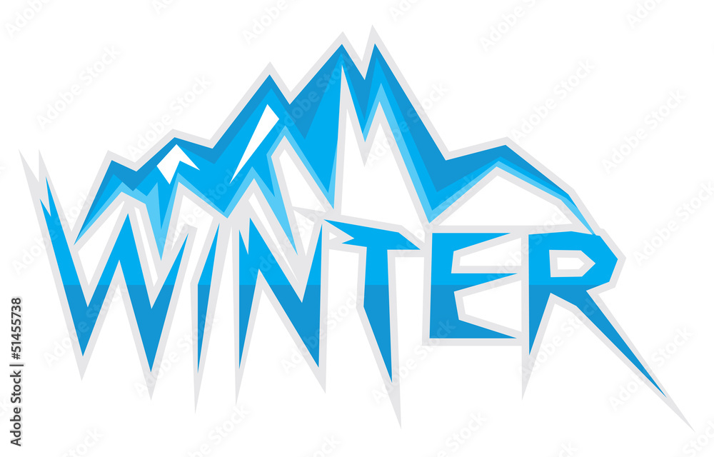 winter sign winter sign