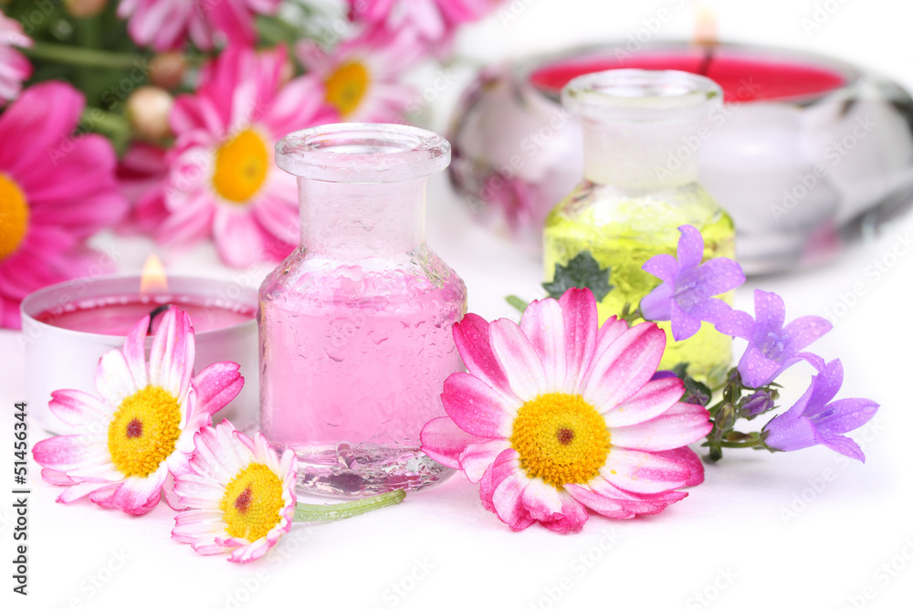 Aromatherapie - zarter Blütenduft