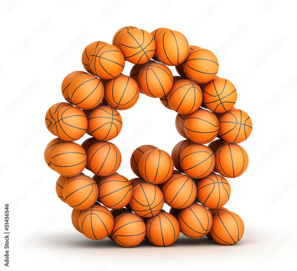 Letter  Q  basketball