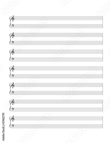 Standart Music Staff