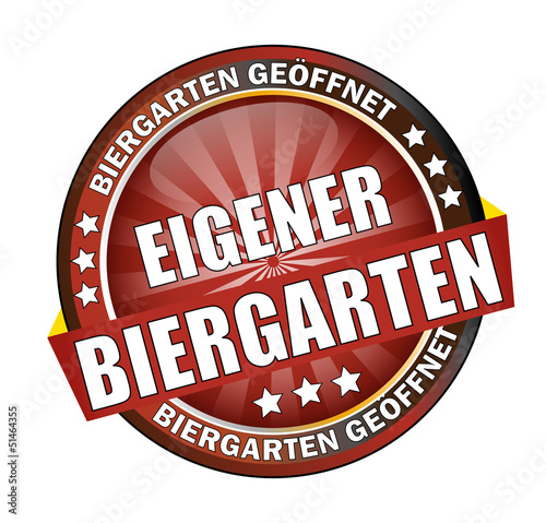 Button Icon Eigener Biergarten