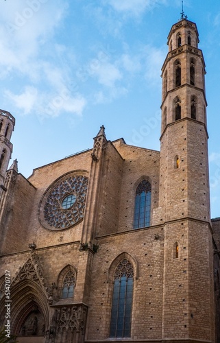 Santa Maria del Mar cathedral, Barcelona